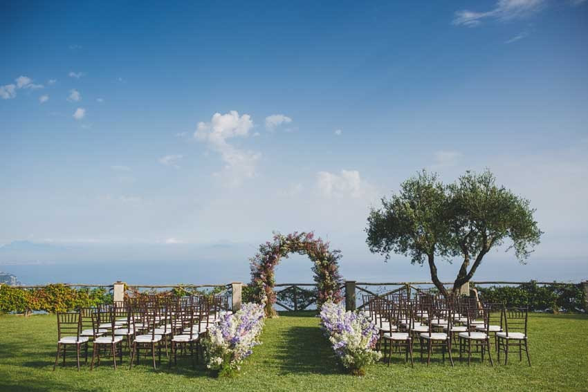 wedding ceremony in Italy