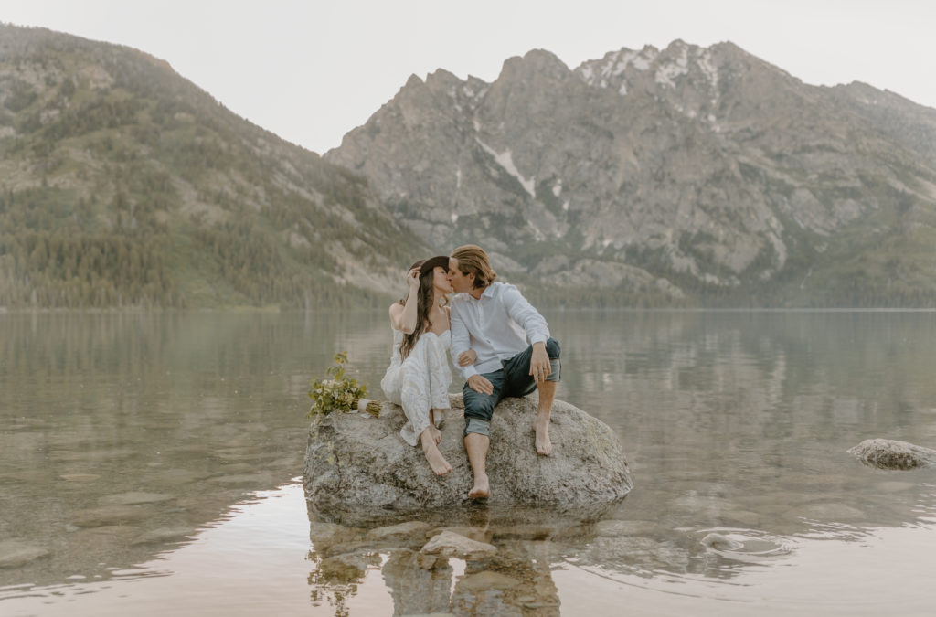 Candid Elopement Photography Jenny Lake Grand Teton National Park How to Elope Without Hurting Feelings