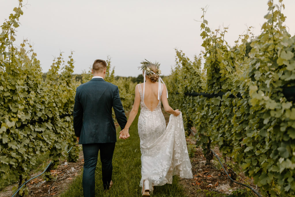 Vineyard Wedding Winery Venue Destination Wedding Photographer Boho Wedding Dress
