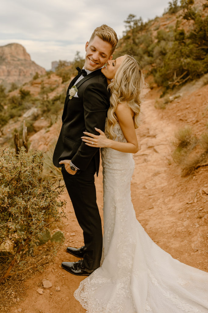 Candid Wedding Photos Bride Groom Arizona
