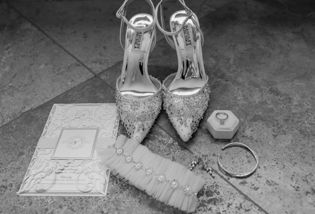 Bride Detail Photos Flat Lay Chic Timeless Wedding Shoes Heels