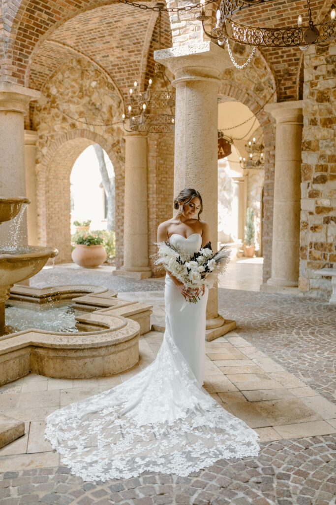 Bridal portraits in Italy